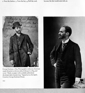 Deux portraits de George Eastman (1854-1932) 1884 et 1890